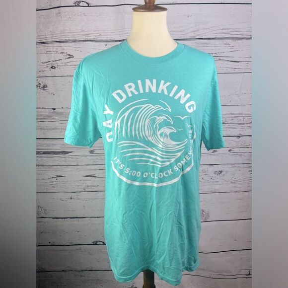 Women’s Custom Made Day Drinking Short Sleeve Tee - Picture 1 of 6